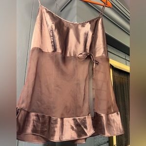 Ashley Stewart intimates 1X satin tank